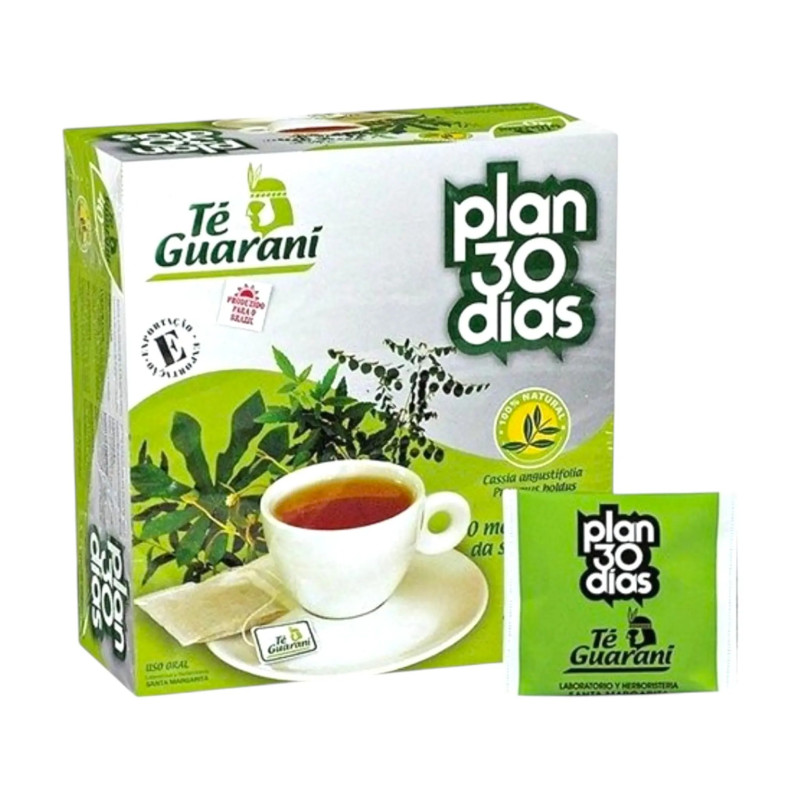 Té Guaraní Plan 30 días | 60 Bolsitas